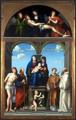 欧洲12-19世纪油画五_FRANCIA, Francesco - The Saint Anne Altarpiece from San Frediano, Lucca